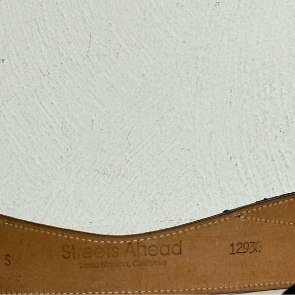 STREETS AHEAD Artisan Leather Belt Smooth & Croc Embossed Leather Made in USA - Picture 8 of 14